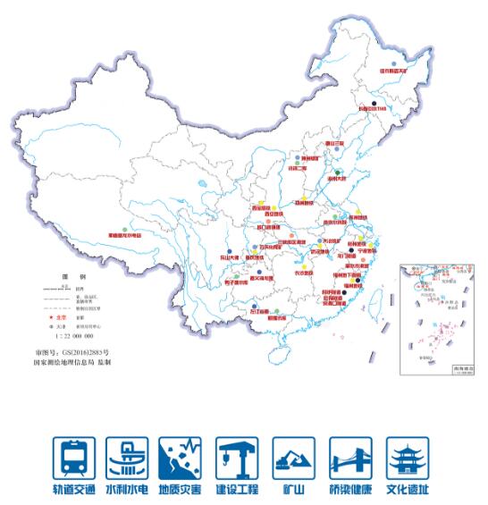 自動化監(jiān)測點(diǎn)的分布